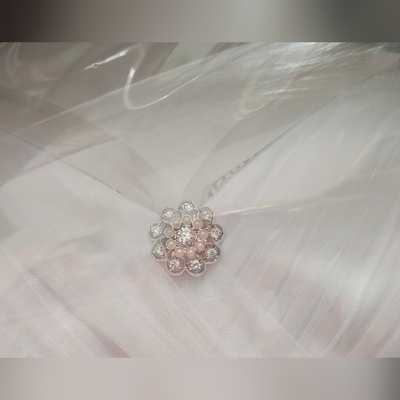 Oleg Cassini Princess A-Line Wedding Dress Plus Size 22 (Used) - Picture 4 of 10